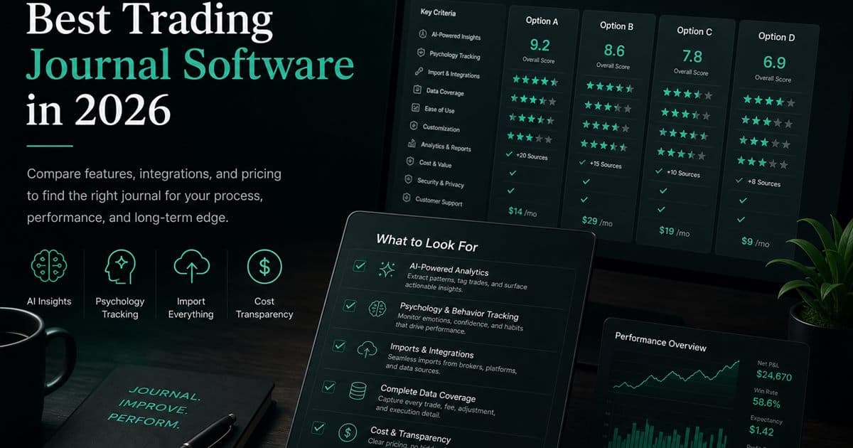 Choosing the best trading journal software