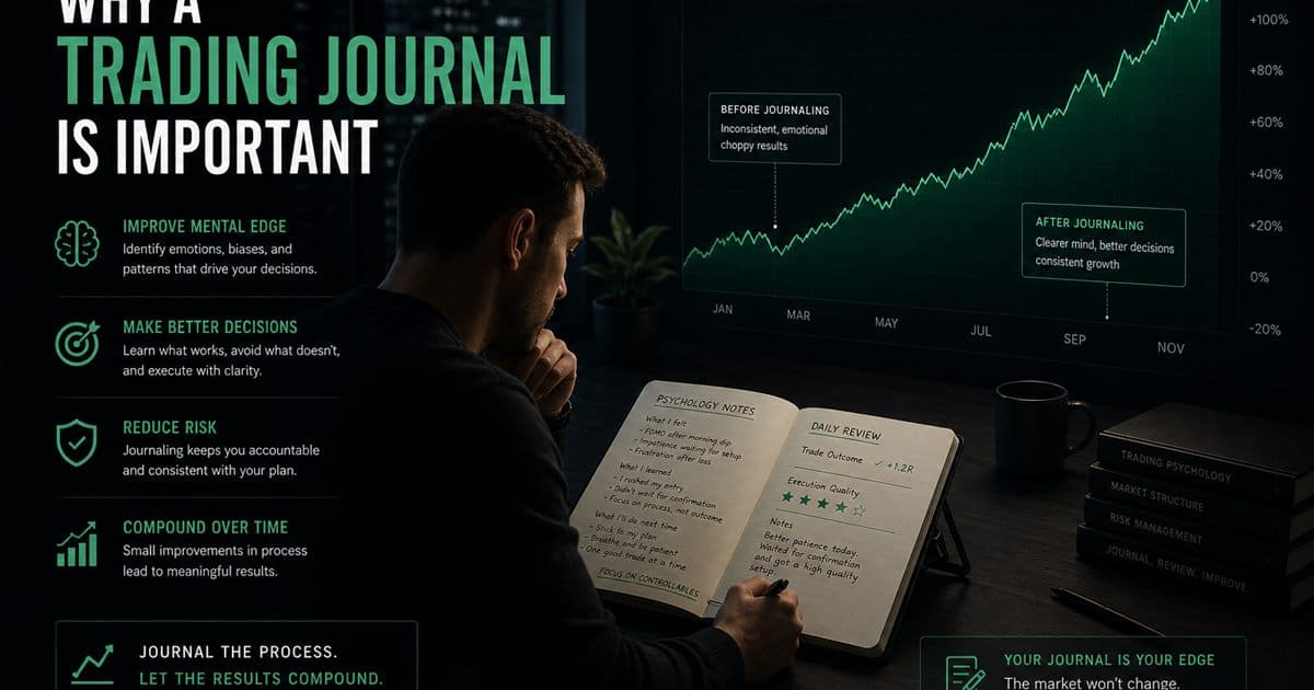 Why journaling improves trading consistency